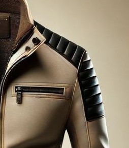 Elegante chaqueta de cuero de invierno Vintage para hombres y mujeres con forro de algodón transpirable y a prueba de viento con capucha de piel sintética - Product Image 4