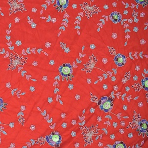 Tissu en filet perlé fait à la main de luxe pour robes de soirée et de mariage pour femmes Styles brodés-pour filles - Product Image 5