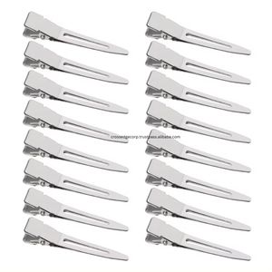 Best Stainless Steel <b>Banana</b> <b>Clips</b> Salon Craft DIY Rust-Proof Durable Non-Slip Alligator <b>Clip</b> Metal Single Prong <b>Hair</b> <b>Clips</b> - Product Image 1