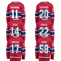 Maillot de hockey sur glace de Montréal 2024, chemises brodées, uniformes cousus, vêtements de sport, logos # 14 Suzuki # 13 Caufield # 11 Gallagher # 17