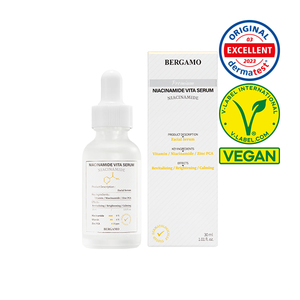 SERUM PREMIUM DE NIACINAMIDA Y VITAMINA BERGAMO Hecho en Corea K-beauty Vegano Probado en Derma Etiqueta V Libre de Crueldad - Product Image 2
