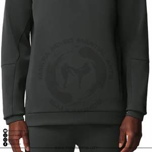 Sudadera con Cierre de Cremallera de un Cuarto, Personalizada con Logotipo Bordado, OEM, Unisex, de Alta Calidad, Transpirable, para Invierno, al Aire Libre, de Forro Polar, al por Mayor - Product Image 4