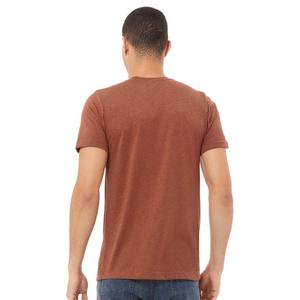 Camiseta de Manga Corta Unisex, Cuello Redondo, Corte Regular, Sólida, Suave y Transpirable de Primera Calidad para Hombre - Product Image 3