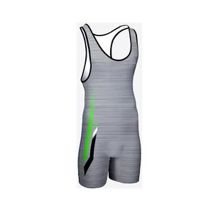 ชุดมวยปล้ำแบบสแปนเด็กซ์/โพลีเอสเตอร์ ช่วยให้ผู้เล่นกีฬาแห้งสบาย รองรับการเคลื่อนไหวได้อย่างอิสระเพื่อประสิทธิภาพที่ทรงพลัง สำหรับผู้ใหญ่ทุกเพศ - Product Image 6