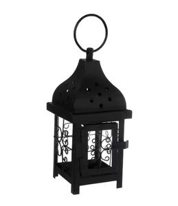 Linternas de vela de metal hechas a mano de la mejor calidad con diseño de hojas Iluminación para el hogar Decoraciones navideñas Soportes de velas colgantes - Product Image 6