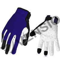 Gants de motocross MX MTB sur mesure de qualité supérieure, respirants, en cuir, imperméables, compatibles écran tactile, doigts entiers, logo personnalisé, course