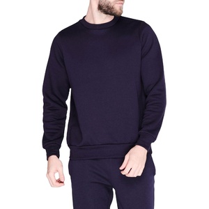 Venta al por mayor sudadera para hombre Casual Pullover estilo polar forrado cuello redondo Top logotipo personalizado OEM directo de fábrica - Product Image 3