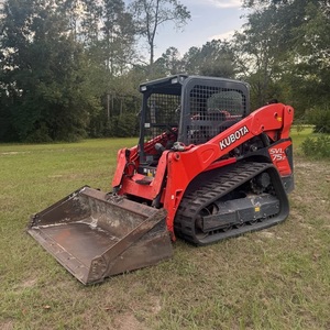 Kubota SVL75-2 Skid Steer <b>Loader</b> with Front End <b>Loader</b> <b>Backhoe</b> 4WD Automatic Crawler <b>Tractor</b> Gear Pump Components - Product Image 6