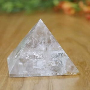 Pirámide de cristal de cuarzo transparente, piedra de cuarzo Natural, ágata, pirámide de piedras preciosas curativas de Reiki, venta al por mayor - Product Image 5