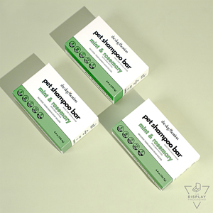 Boîte de présentation en papier kraft imprimée sur mesure pour l'emballage de vente au détail de bougies, d'huiles corporelles, de soins de la peau, de shampoings solides – Modèle Bangladesh 092 - Product Image 2