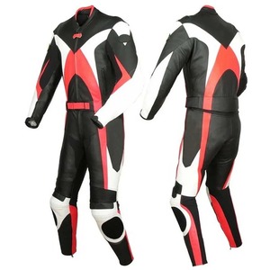 Conçu sur mesure hommes hiver moto Auto Racing porter respirant coupe-vent en cuir costume décontracté grande taille Options disponibles - Product Image 2