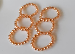 Natural Orange Color Aura Quartz Citrine 8mm <b>Bracelet</b> Semi Precious <b>Healing</b> Gemstone Meditation Jewelry Fashion At Wholesale - Product Image 3