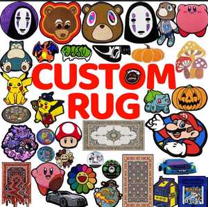 Alfombra anudada a mano de diseño moderno hecha a mano, hermoso color vibrante, patrón abstracto persa turco, tamaño personalizable disponible - Product Image 5