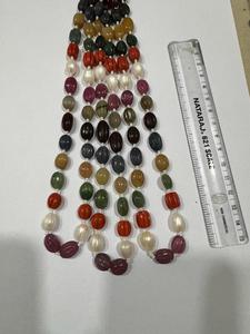ลูกปัดแกะสลักพลอยมีค่า9เม็ดเม็ดเม็ด navratna - Product Image 2