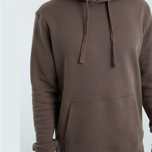 Sweat-shirts à capuche surdimensionnés en coton mélangé pour hommes, motif imprimé d'hiver, poche supérieure, couleur contrastée, polaire à capuche, style garçon - Product Image 3