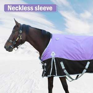 Customized Comfortable Durable High Quality Winter Nylon Light <b>Weight</b> Horse Riding Rugs Dressage Use Custom Colors Custom Sizes - Product Image 5