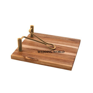 Servilletero de madera con acabado personalizado, superventas, nuevo soporte para pañuelos, forma cuadrada, servilletero de madera de lujo - Product Image 5