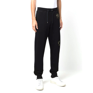 Pantalon de survêtement homme personnalisé OEM taille haute coupe ajustée brodé couleur unie style streetwear conception de tissage de toile légère - Product Image 5