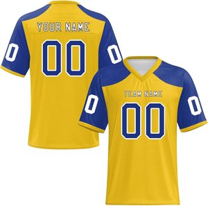 Customizable American Football Jerseys Breathable Quick Dry Polyester <b>Mesh</b> Short <b>Plus</b> <b>Size</b> OEM Screen Print Teamwear for Summer - Product Image 6