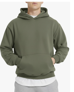Sudadera con Capucha para Hombre de Fabricante Premium de Bangladesh, Logotipo Personalizado, Tela Lisa Teñida, Sudadera de Forro Polar de Alta Calidad, Venta al por Mayor - Product Image 2