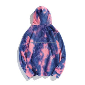 Latest Custom Logo Printed Men Women <b>Tie</b> Dye Hoodie Cotton Fleece Hooded Sweatshirt Casual Oversized Hoodies For Men - Product Image 5