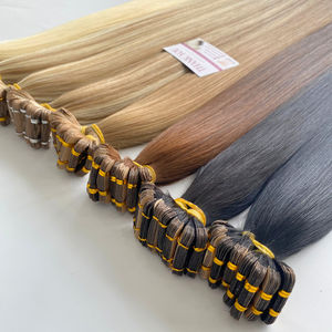 Extensions de cheveux humains vierges non traités du Vietnam, cuticules alignées, qualité Remy, style à clipser - Product Image 4