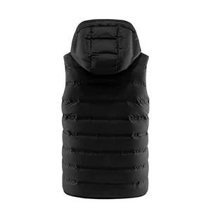 Durable Mens Canvas Puffer <b>Vest</b> Stand Collar Zipper Front Thin Winter Outdoor Waterproof Eco-Friendly <b>Vest</b> Wholesale Supplier - Product Image 3