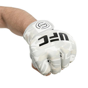 ถุงมือชกมวยครึ่งนิ้ว UFC MMA หนังวัวแท้ - Product Image 3