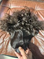 Cheveux humains indiens Super Double Drawn, bouclés et rebondissants, tissage de cheveux humains Fummi