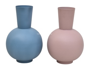 Jarrón de Flores de Hierro de Diseño Costero Moderno Hecho a Mano para Decoración del Hogar y Bodas, Marca IHA, IHA24004, Hecho en India - Product Image 4