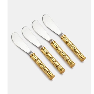 Fourchette élégante avec poignée dorée Couverts élégants et durables de qualité supérieure, parfaits pour les repas sophistiqués et les occasions spéciales - Product Image 5