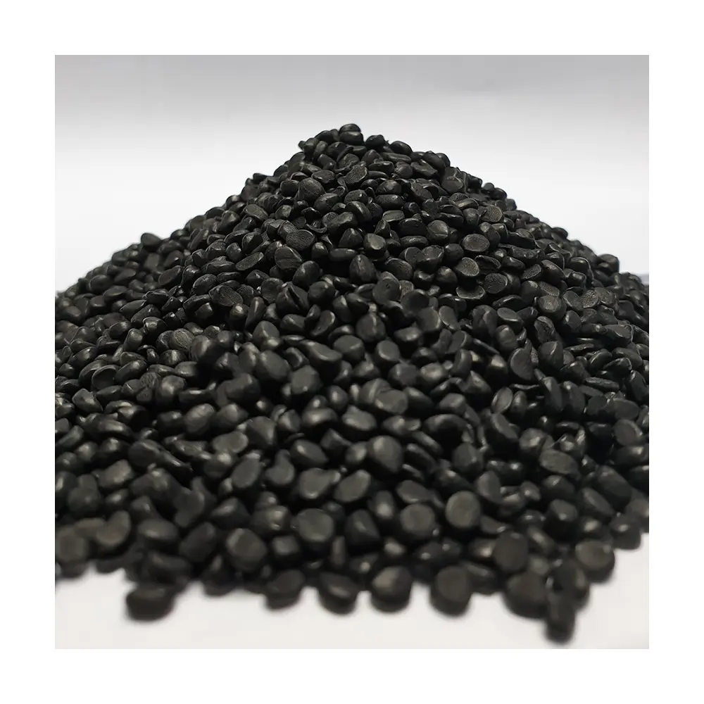 Hot Sales Malaysia Großhandel Lieferant Schwarz Farbe Master Batch 25kg Beutel Verpackung Reguläre Granulat Pellets Extrusion Herstellung