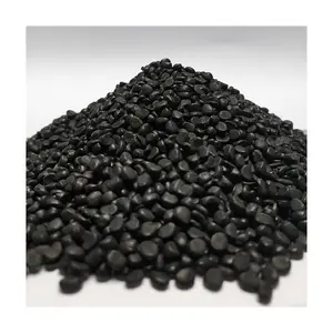 חם מכירות מלזיה סיטונאי ספק שחור צבע מאסטר אצווה 25kg תיק אריזה רגיל גרגיר כדורים שחול ייצור