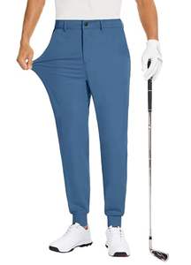 ... Pantalones de golf ligeros para hombre, diseño de ajuste suave, material transpirable para caminar, viajar y comodidad diaria - Product Image 3