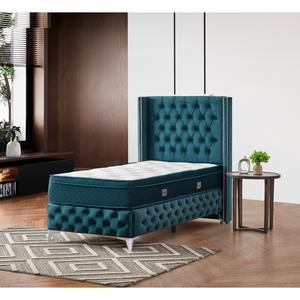 Lit simple moderne Athome Pasha pour enfants avec base en tissu rembourré et espace de rangement, fabriqué en Turquie - Product Image 2