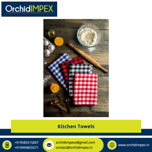 Paños de limpieza de cocina de algodón orgánico de la mejor calidad del fabricante reputado, toalla de manos ultrasuave - Product Image 6