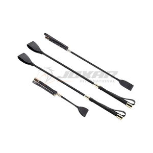 Nouveau bâton léger en cuir PU 2025 pour fouet de cheval d'entraînement équestre fournitures de fouet de cheval équestre antidérapant Service OEM - Product Image 1