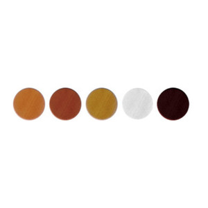 Tappo Adesivo per Foro Diametro 13mm Colore Noce Scuro Venato - Product Image 1