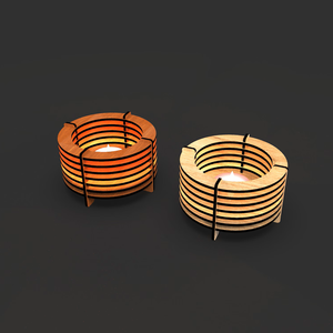 Bougeoir en bois de luxe fait à la main pour la décoration de la maison pour le salon chambre à coucher jardin extérieur-disponible aux prix de gros - Product Image 1