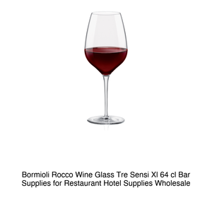 Verre à vin Bormioli Rocco Tre Sensi XL 64 cl, fournitures de bar pour restaurants, fournitures hôtelières, vente en gros - Product Image 2