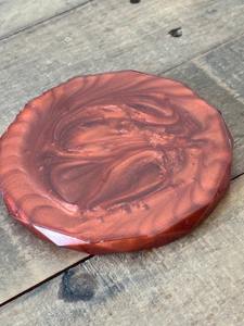 Posavasos de resina epoxi de lujo hechos a mano a la perfección Posavasos epoxi de alta calidad con acabado brillante para el hogar Sueños Impresionante de resina epoxi - Product Image 3