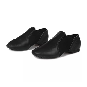 Zapatos de baile de entrenamiento de Jazz superventas, suela dividida, cuero PU, elástico lateral para hombres, mujeres, niños y adultos - Product Image 2