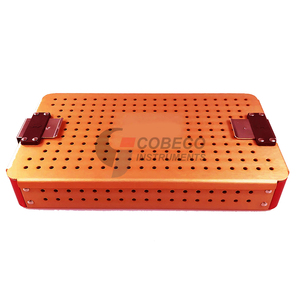 Bandeja de Esterilización de Aluminio Perforada Grande, Bandeja de Autoclave con Asa, Organizador de Instrumentos Médicos, Casete de Grado Quirúrgico - Product Image 5