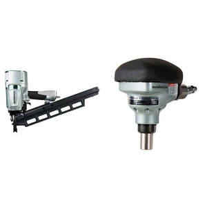 Cloueur pneumatique en aluminium pour le montage de meubles avec support OEM pour l'application de clous en bobine - Product Image 1