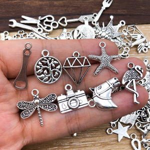 Incraftables 100pcs Charms pour la fabrication de bijoux en gros pour le bricolage en vrac Charms assortis - Product Image 3