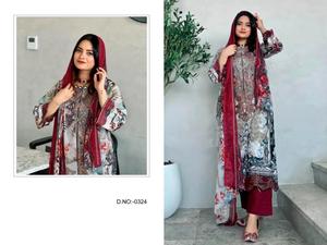 2025 trajes de mujer paquistaníes cómodos algodón de alta calidad Kurtis bordado Salwar Kameez seda elegante personalizado adultos - Product Image 3