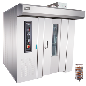Precio de Hornos Rotatorios Eléctricos de 10, 8 y 32 Bandejas para Panadería, Pan Industrial a Gas Comercial, Panaderos en EE. UU. e Italianos - Product Image 3