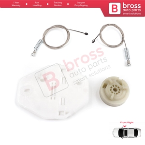 Kit de réparation de lève-vitre avant droit BWR5104 pour Logan MK1 LS FS KS US 2004-2012 8200901102 - Product Image 2