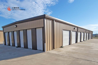 Structure d'atelier métallique stable, entrepôt spacieux en acier, chambre froide efficace, bâtiment d'entrepôt en structure acier