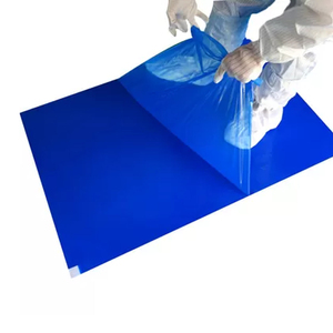 24 "x 36" Tapis de sol collant en polypropylène jetable écologique de haute qualité pour salle blanche pour le dépoussiérage de sécurité en laboratoire, taille personnalisée - Product Image 4